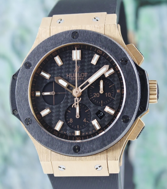 (image for) UNPOLISHED HUBLOT BIG BAND 18K "ROSE GOLD" AUTOMATIC CHRONOGRAPH / 301.PM.1780.RX